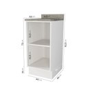 Ver imagem 4 de Balcão 1 Porta 40cm com Tampo Arizona CabeCasa MadeiraOriginals Branco/Cobre
