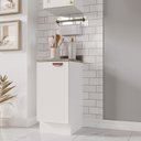 Ver imagem 1 de Balcão 1 Porta 40cm com Tampo Arizona CabeCasa MadeiraOriginals Branco/Cobre