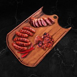 Tábua para Churrasco Gourmet Elite em Madeira Maciça com Pés Emborrachados - 4