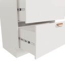 Ver mais imagens de Balcão Planejado 2 Gavetões 80cm com Tampo Arizona CabeCasa MadeiraOriginals Branco/Cobre