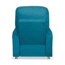 Ver imagem 2 de Cadeira Poltrona do Papai Reclinável Confortável Suede Azul Tiffany