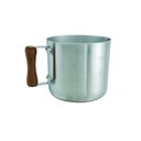 Ver imagem 1 de Caneca Alumínio Leiteira Canecão Fervedor Cabo Madeira 2,5 L