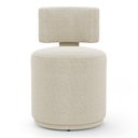 Ver imagem 6 de Puff Decorativo Orgânico Living Melis Minimalista Bouclê Bege - Desk Design