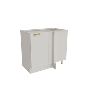 Balcão de Canto Reto sem Tampo 1 Porta Arizona Cabecasa Madeiramadeira