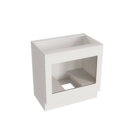 Balcão para Forno de Embutir 80cm sem Tampo Arizona Cabecasa Madeiramadeira - 4