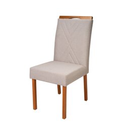 Conjunto Mesa Viena com 4 Cadeiras de Madeira Maciça, Estofada e Bordada Liz Authentic Espresso Móve - 19