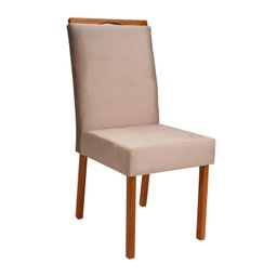 Conjunto Mesa Viena com 4 Cadeiras de Madeira Maciça e Estofada Bella Authentic Espresso Móveis - 18