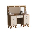 Ver imagem 1 de Penteadeira Dólar Malbec Off White