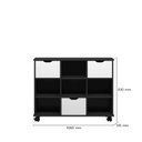 Ver imagem 4 de 1478 - Nicho Organizador Preto Fosco