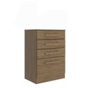 Ver imagem 2 de Cômoda para Quarto 4 Gavetas 60x86x40 Cm