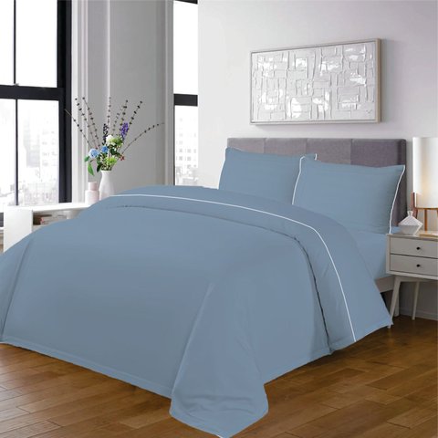 Jogo de Cama Mônaco Casal 4 Peças - 100% Algodão