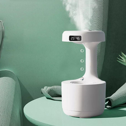 Umidificador Difusor de Ar Água Anti-gravidade Led Gota de Água Deend 800ml - 8