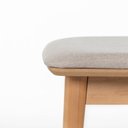 Ver imagem 6 de Banco Sapateira com Prateleira Ripada Liva 70 Cm X 36 Cm Tauari Cinza