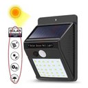 Ver imagem 6 de Kit 2 Luminárias Solares Modelo Luz 30 LED com Sensor de Presença Automático para Jardim