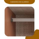 Ver mais imagens de Guarda Roupa Solteiro com Espelho 4 Portas 2 Gavetas 100% MDF Manila Carvalho Vermontt/Off White