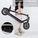 Ver imagem 5 de Patinete Elétrico 350w Dobrável 25 Km/h Autonomia 35 Km até 120 Kg Led Preto Importway Iwpel350