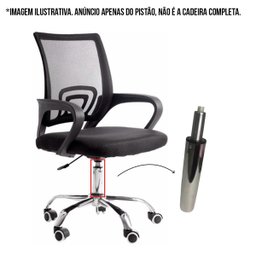 Pistão Cromado a Gás 85mm 150kg Classe 4 - 5