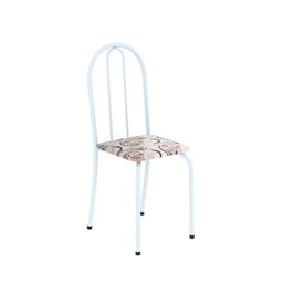 Conjunto de Mesa Tubular 100cm X 60cm Tampo em Granito com 4 Cadeiras - 4