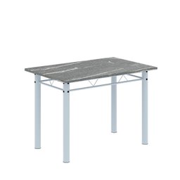 Conjunto de Mesa Tubular 100cm X 60cm Tampo em Granito com 4 Cadeiras - 3