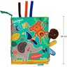 Livro Atividades Bebê Interativo Textura Buba Jungle - 1