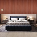 Ver imagem 2 de Painel Ripado Poliestireno 1302MILANO 12CMX1,2CMX270CM Marrom Casablanca