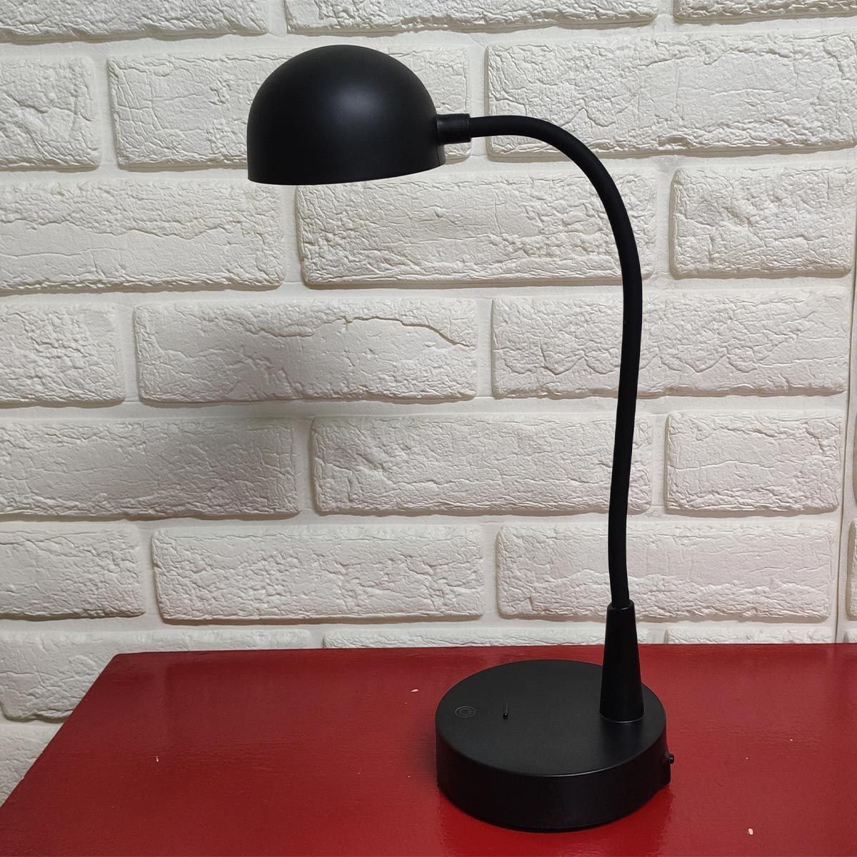 Luminaria Abajur Led 3 Tons Touch Flexivel Usb Bateria Recarregavel Mesa Sala Quarto Cabeceira Traba - 13