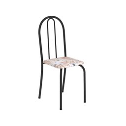 Conjunto de Mesa Tubular 100cm X 60cm Tampo em Granito com 4 Cadeiras - 4