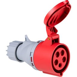 Tomada de Acoplamento Industrial 3p+n+t 32 a 380-415 Vca 6 H Tramontina - 3