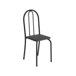 Conjunto de Mesa Tubular 100cm X 60cm Tampo em Granito com 4 Cadeiras - 4