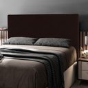Ver imagem 5 de Cabeceira Cama Box Casal King Size 195cm Corano Marrom