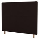 Ver imagem 1 de Cabeceira Cama Box Casal King Size 195cm Corano Marrom