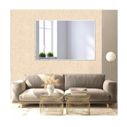 Espelho Lapidado com Bisotê - 80x100cm Woodglass - 2