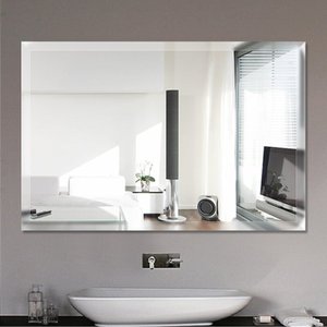 Espelho Lapidado com Bisotê - 80x100cm Woodglass