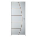 Ver imagem 1 de Porta Belíssima 6 Prime Batente Regulável 11-16 cm e Guarnição 62 x 2.10 Lado Esquerdo - Rodam