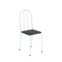 Ver imagem 6 de Conjunto de Mesa Tubular 100x60cm Tampo em Granito com 4 Cadeiras Branco/Preto