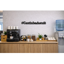 Ver imagem 2 de Cantinho do Café # 50x3 Cm Mdf 3mm Preto