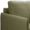 Ver imagem 3 de Sofá 4 Lugares para Sala Living Industrial 264cm Italy L06 Couro Verde Musgo - Lyam Decor