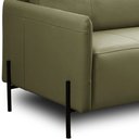 Ver imagem 4 de Sofá 4 Lugares para Sala Living Industrial 264cm Italy L06 Couro Verde Musgo - Lyam Decor