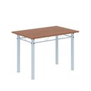 Ver imagem 5 de Conjunto de Mesa Tubular 100x60cm Tampo em Mdf com 4 Cadeiras
