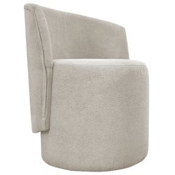 Kit 2 Poltronas Decorativa Organica para Sala Recepção Aura Luxo Boucle Premium - 6