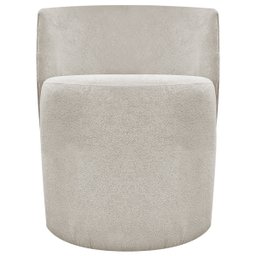 Kit 2 Poltronas Decorativa Organica para Sala Recepção Aura Luxo Boucle Premium - 5