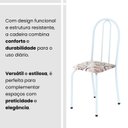 Ver mais imagens de Conjunto de Mesa Tubular 100x60cm Tampo em Mdf com 4 Cadeiras