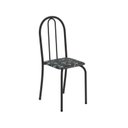 Ver imagem 6 de Conjunto de Mesa Tubular 100x60cm Tampo em MDF com 4 Cadeiras Preto