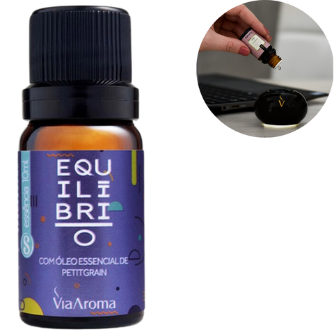 Óleo Essencial Sensações Vegano Natural 100% Puro 10ml Essência para Aromatizador Elétrico - Equilíb