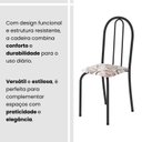Ver mais imagens de Conjunto de Mesa Tubular 100x60cm Tampo em Mdf com 4 Cadeiras