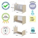Ver imagem 4 de Berço 3 em 1 Linha Encanto com Colchão