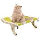 Ver imagem 3 de Cama Suspensa Gato Pet Felino Vista Panoramica 360 Caminha Luxo Ajustavel Anti Estresse Sala Varanda