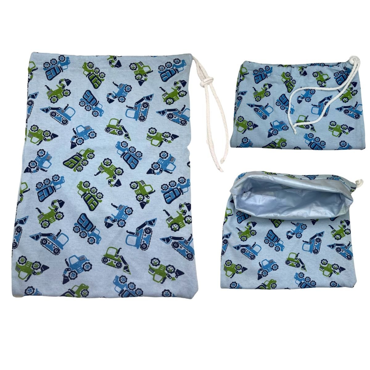 Kit Saco Impermeável Roupa Molhada Bebê Azul Minhaestrelinha - 4