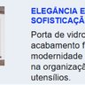 Cozinha Modulada em Aço 5 Peças 11 Portas Sendo 2 de Vidro 2 Gavetas Florença Itatiaia  - 8