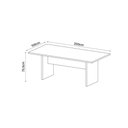 Ver imagem 3 de Mesa Escritório/reunião Multimóveis Vcr25027 Preto Preto